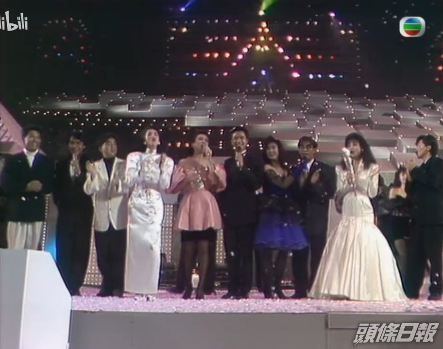 當年還與杜德偉、梁朝偉、呂方等同台。